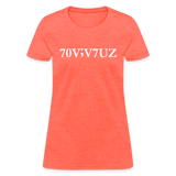 SURVIVOR in Characters & Semicolon - Women's Shirt - heather coral