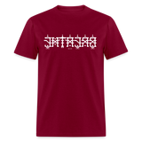 BREATHE in Temples - Classic T-Shirt - burgundy