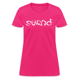 BRAVE in Tribal Characters - Women's Shirt - fuchsia