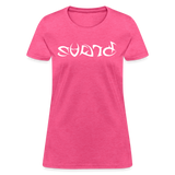 BRAVE in Tribal Characters - Women's Shirt - heather pink