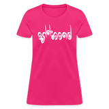 BREATHE in Curly Characters - Women's Shirt - fuchsia