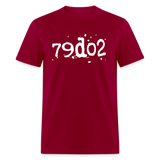 SOBER in Typed Characters - Classic T-Shirt - dark red