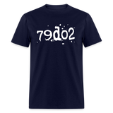 SOBER in Typed Characters - Classic T-Shirt - navy