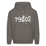 SOBER in Typed Characters - Adult Hoodie - asphalt gray