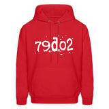 SOBER in Typed Characters - Adult Hoodie - red