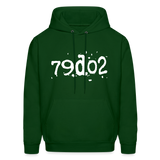 SOBER in Typed Characters - Adult Hoodie - forest green