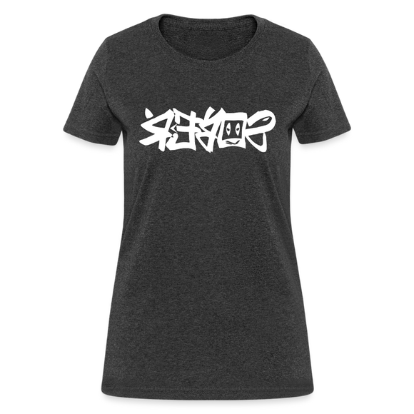 SOBER in Graffiti - Women's Shirt - heather black