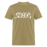 SOBER in Tribal Characters - Classic T-Shirt - khaki