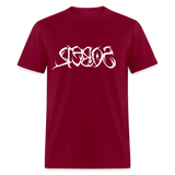 SOBER in Tribal Characters - Classic T-Shirt - burgundy