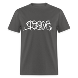 SOBER in Tribal Characters - Classic T-Shirt - charcoal