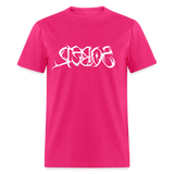 SOBER in Tribal Characters - Classic T-Shirt - fuchsia