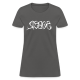 SOBER in Tribal Characters - Women's Shirt - charcoal