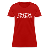 SOBER in Tribal Characters - Women's Shirt - red