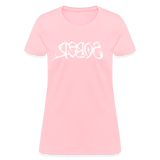 SOBER in Tribal Characters - Women's Shirt - pink