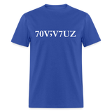 SURVIVOR in Characters & Semicolon - Classic T-Shirt - royal blue