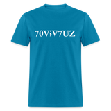 SURVIVOR in Characters & Semicolon - Classic T-Shirt - turquoise