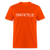 SURVIVOR in Characters & Semicolon - Classic T-Shirt - orange