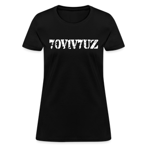 SURVIVOR in Stenciled Characters - Women's Shirt - heather black