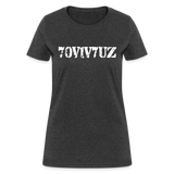 SURVIVOR in Stenciled Characters - Women's Shirt - heather black