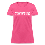 SURVIVOR in Stenciled Characters - Women's Shirt - heather pink