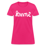 SURVIVOR in Ribbon & Writing - Women's Shirt - fuchsia