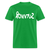 SURVIVOR in Ribbon & Writing - Classic T-Shirt - bright green