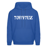 SURVIVOR in Stenciled Characters - Adult Hoodie - royal blue