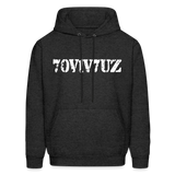 SURVIVOR in Stenciled Characters - Adult Hoodie - charcoal grey