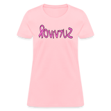 SURVIVOR in Pink Ribbon & Writing - Women's Shirt - pink