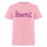 SURVIVOR in Pink Ribbon & Writing - Classic T-Shirt - pink