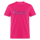 SURVIVOR in Pink Ribbon & Writing - Classic T-Shirt - fuchsia