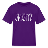 STRONG in Trees - Child's T-Shirt - purple