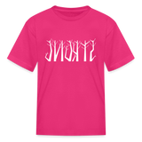 STRONG in Trees - Child's T-Shirt - fuchsia