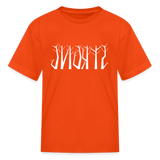 STRONG in Trees - Child's T-Shirt - orange