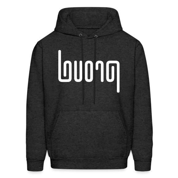 PROUD in Abstract Lines - Adult Hoodie - charcoal grey