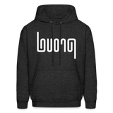 PROUD in Abstract Lines - Adult Hoodie - charcoal grey