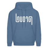 PROUD in Abstract Lines - Adult Hoodie - denim blue