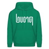 PROUD in Abstract Lines - Adult Hoodie - kelly green