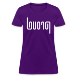 PROUD in Abstract Lines - Women's Shirt - purple