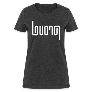 PROUD in Abstract Lines - Women's Shirt - heather black