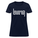 PROUD in Abstract Lines - Women's Shirt - navy