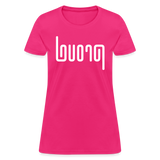 PROUD in Abstract Lines - Women's Shirt - fuchsia