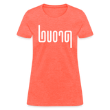 PROUD in Abstract Lines - Women's Shirt - heather coral