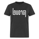 PROUD in Abstract Lines - Classic T-Shirt - heather black