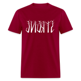 STRONG in Trees - Classic T-Shirt - dark red