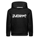 STRONG in Graffiti - Children's Hoodie - charcoal grey