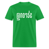 STRONG in Abstract Lines - Classic T-Shirt - bright green