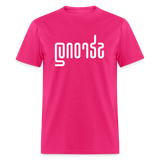 STRONG in Abstract Lines - Classic T-Shirt - fuchsia