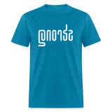 STRONG in Abstract Lines - Classic T-Shirt - turquoise