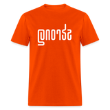 STRONG in Abstract Lines - Classic T-Shirt - orange